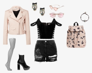 Pastel Goth - Leather Jacket Transparent PNG - 517x415 - Free Download ...