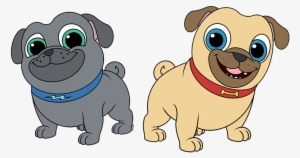 Image Download Pug Clipart Dpg - Puppy Dog Pals Drawing
