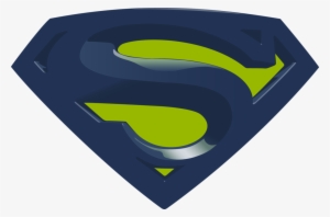 superman logo - superman logo in green