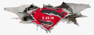 Superman Vs Batman Logo Png Jpg Transparent Stock - Superman Logo