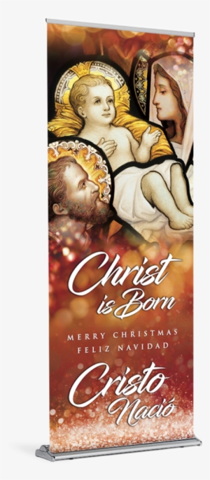 Christmas Banner Christmas Banner - Holy Family Note Cards (pk Of 20)