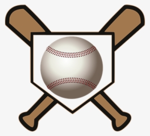 Ball Bats Home Baseball Crossed Baseball B