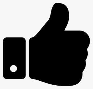 Thumbs Up Icon Symbol Vector - Thumb Icon