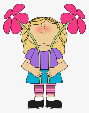 Flower Girl Clip Art - Everybody Has A Name Poem Author