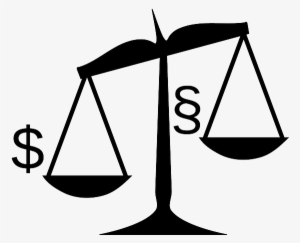 Dollar, Justice, Law, Measurement, Balance, Money - Scales Of Justice Clip Art