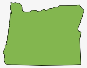 Oregon State Outline Map In Svg Format Hi - Oregon State Outline
