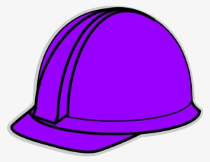 Purple Hard Hat Clip Art At Clker - Clip Art Hard Hat