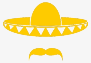 Mit Bart Aus Mexiko T Shirt Dunkelgrau - Sombrero Hat Clip Art