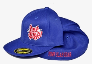 Blue Fitted Hat - Baseball Cap