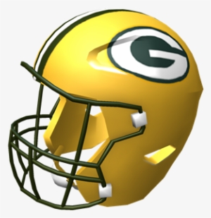 Green Bay Packers Helmet - Roblox Nfl Helmet