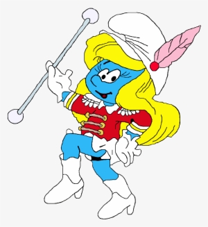 Smurfette Marching Band - Cartoon