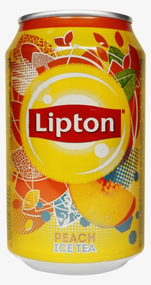 Lipton Ice Tea-peach 330 Ml Can - Lipton Ice Tea Can
