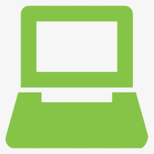 Laptop Clipart Green - Laptop Green Icon Png