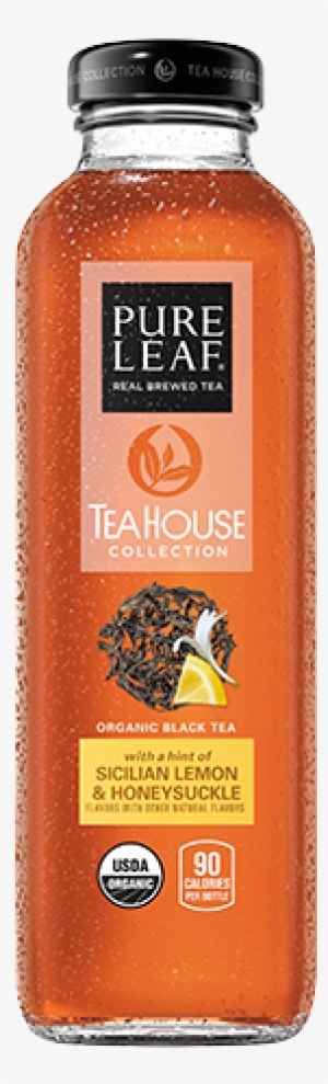 Organic Black Tea Sicilian Lemon & Honeysuckle Flavor - Pure Leaf Chai Tea