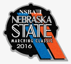 2016 Nebraska State Marching Band Championships Patch - Border