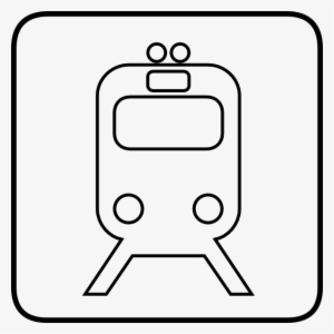 How To Set Use Train Black And White Sign Clipart