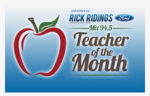Teacher Of The Month Award - Teacher