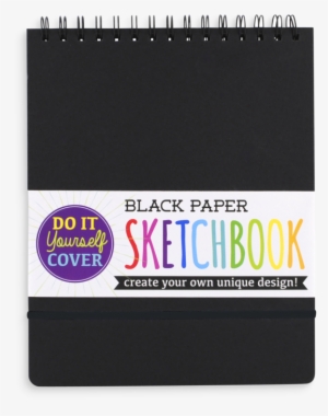 Black Diy Cover Sketchbook - Black Art Paper By Ooly - Black Diy Cover Sketchbook