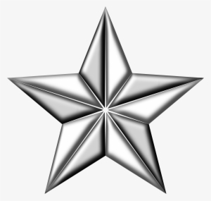This Free Icons Png Design Of 3d Segmented Silver Star