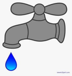 Tap Clipart Drippy - Faucet Clipart Png