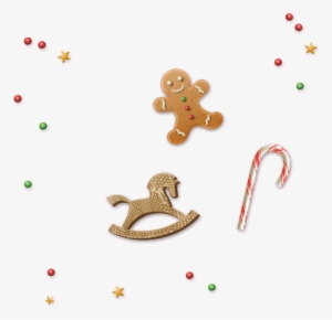 Christmas Gingerbread Man Floating Image - Gingerbread Man