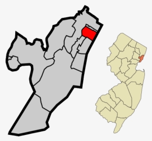 Location Of West New York Within Hudson County - Hudson County Union City