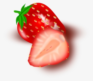 Red, Berries, Food, Fruit, Cartoon, Free, Strawberry - Strawberry Fruit Cartoon