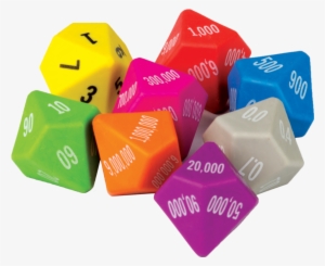 Tcr20807 Place Value Dice 8-pack Image - Place Value Dice