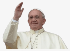 Religion - Pope Francis Face Transparent
