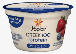 Mixed Berry - Yoplait Greek 100 Protein Strawberry
