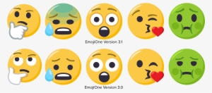 smileys feature updated eyes and general styles - emoji one png