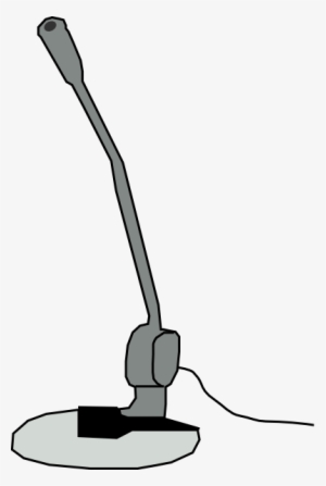 Microphone Clip Art Free - Outline Image Of Microphone