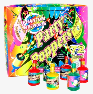 Party Poppers 72 Pcs - Party Popper