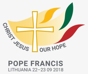 Official Logo Of Pope Francis' Apostolic Journey To - Kristus Jezus Musu Viltis Logo