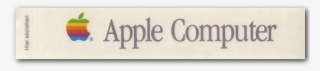 Apple Computer Sticker - Apple