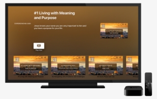 Mycor Tv Appletv Mockup Series Page - Led-backlit Lcd Display