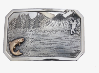 Vendor-unknown Collections The Fisherman Trophy Buckle