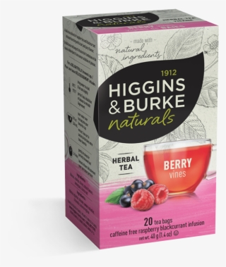 Higgins & Burke Berry Vines Herbal Tea 20's - Higgins And Burke Cranberry Pomegranate Tea