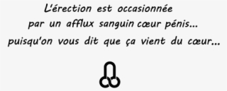 T-shirt L'érection Est Occasionnée Par Un Afflux Sanguin - Parallel