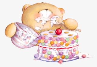 Hallmark Cards, Friends Forever, Care Bears, Greeting - Forever Friends Happy Birthday