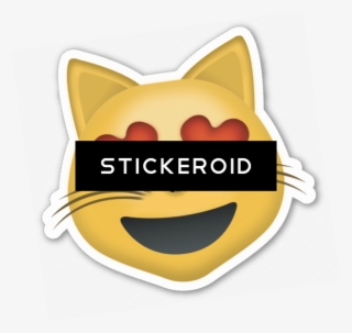 Emoticon Cat - Sticker