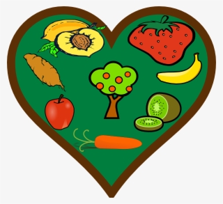 How To Set Use Fruit Heart Clipart