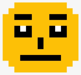 Straight Face Sprite - Pixel Art