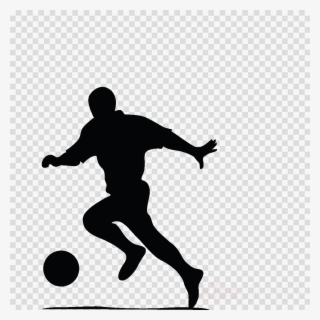Download Joueur De Foot Dessin Png Clipart Football - Silhouette Joueur De Foot