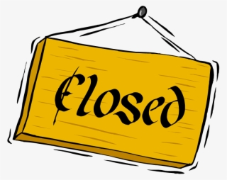 Closed Sign - Boston Harbor Closed Sign