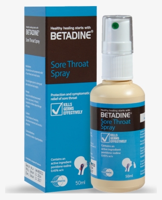 Image Description - Betadine Sore Throat Spray