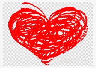 Doodle Heart Png Clipart Heart Clip Art - Heart Clipart Doodle Scribble