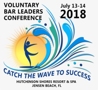 2018 Voluntary Bar Leaders Conference Catch The Wave - Graphic Design