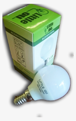 Little Ou 5watt Golfball - Compact Fluorescent Lamp