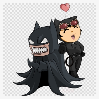 Catwoman And Batman Cartoon Clipart Catwoman Batman - Cartoon Batman And Catwoman